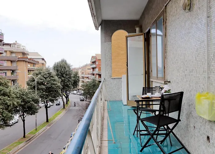 4bnb - Cozy Albornoz Flat Rome